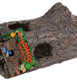 Zoo Med Zoo Med Aqualog Fish Shelter Brown - Jumbo