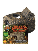 Zoo Med Zoo Med Aqualog Fish Shelter Brown - Small