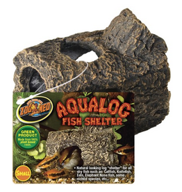 Zoo Med Zoo Med Aqualog Fish Shelter Brown - Small