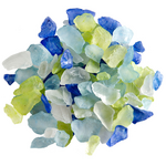 Galapagos Aquarium Sea Glass Decor (Atlantic Mix 4lbs) pd