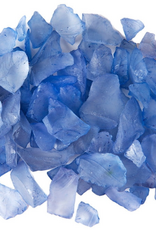 Galapagos Aquarium Sea Glass Decor (Deep Sea Blue 4lbs)