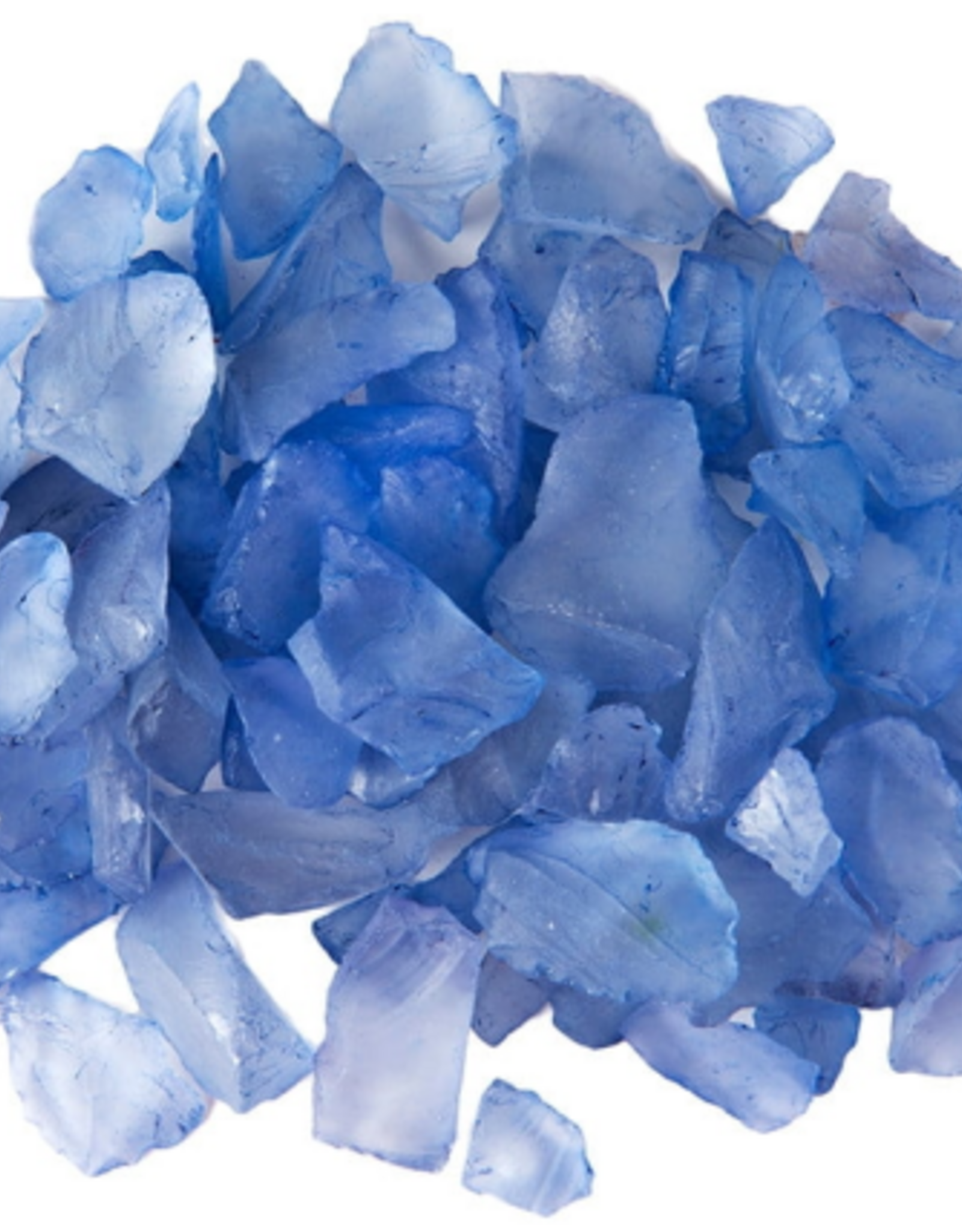 Galapagos Aquarium Sea Glass Decor (Deep Sea Blue 4lbs)