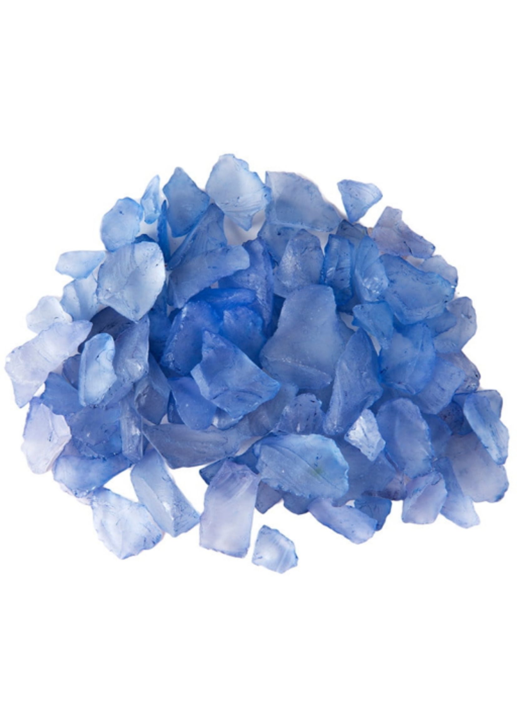 Galapagos Aquarium Sea Glass Decor (Deep Sea Blue 4lbs)