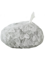 Galapagos Aquarium Sea Glass Decor (Frosted White 4lbs)