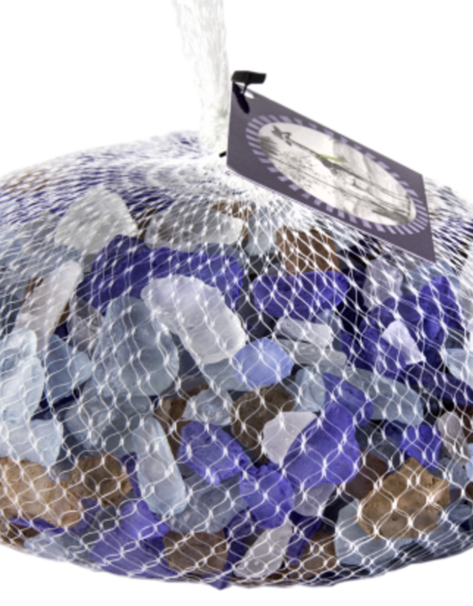 Galapagos Galapagos Aquarium Sea Glass, Pacific Mix, 4lb Bag