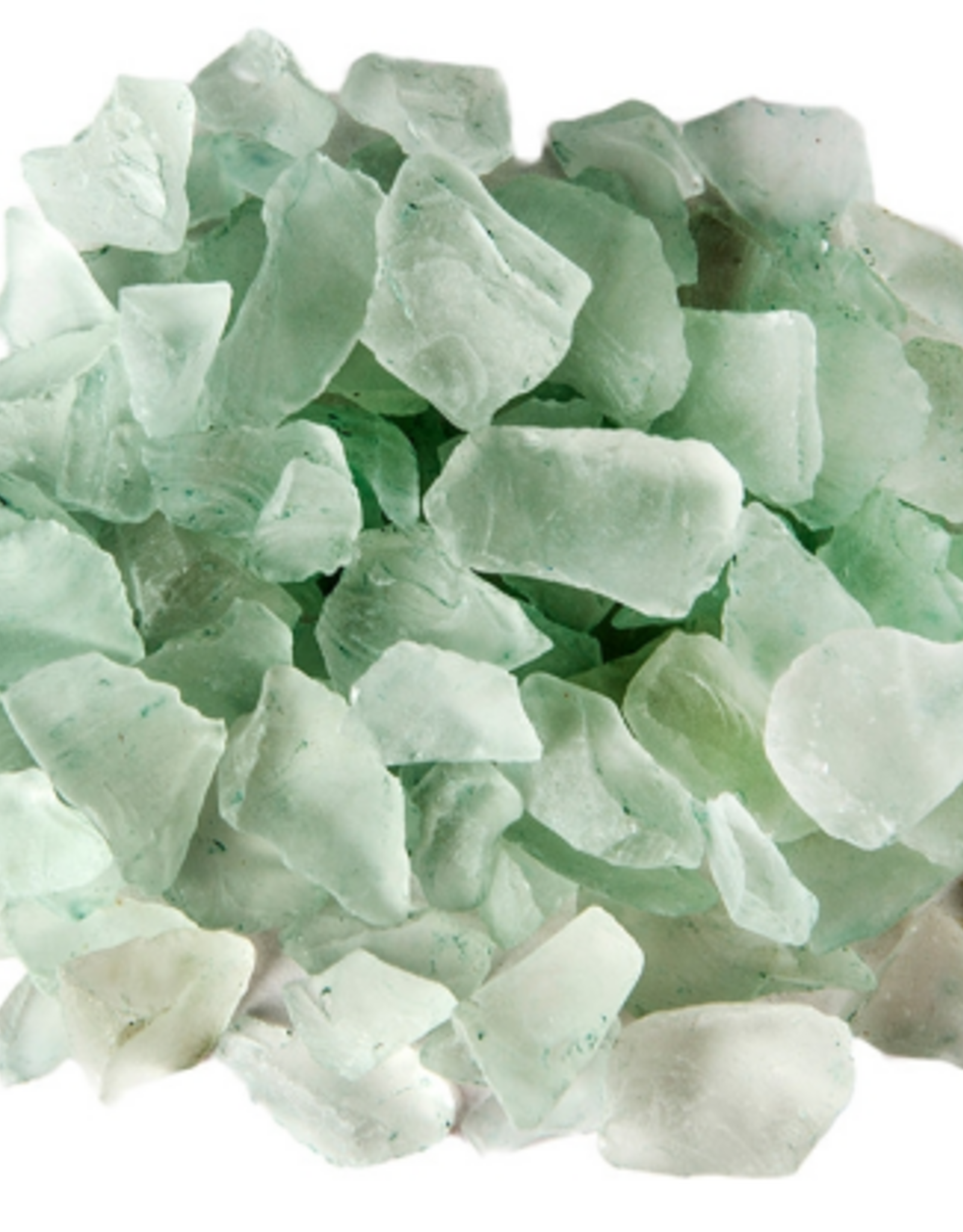 Galapagos Aquarium Sea Glass Decor (Sage Green 4lbs)