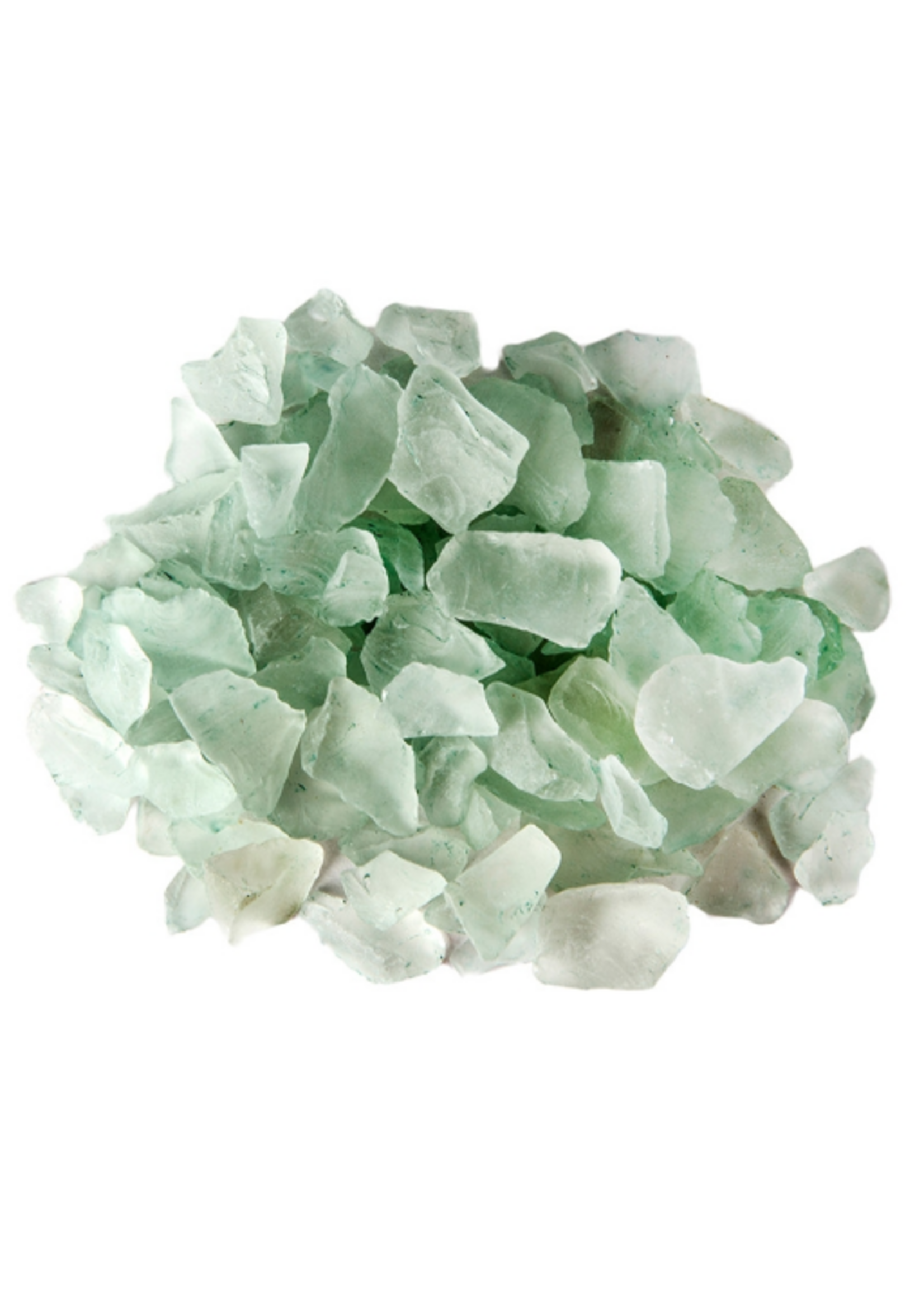 Galapagos Aquarium Sea Glass Decor (Sage Green 4lbs)
