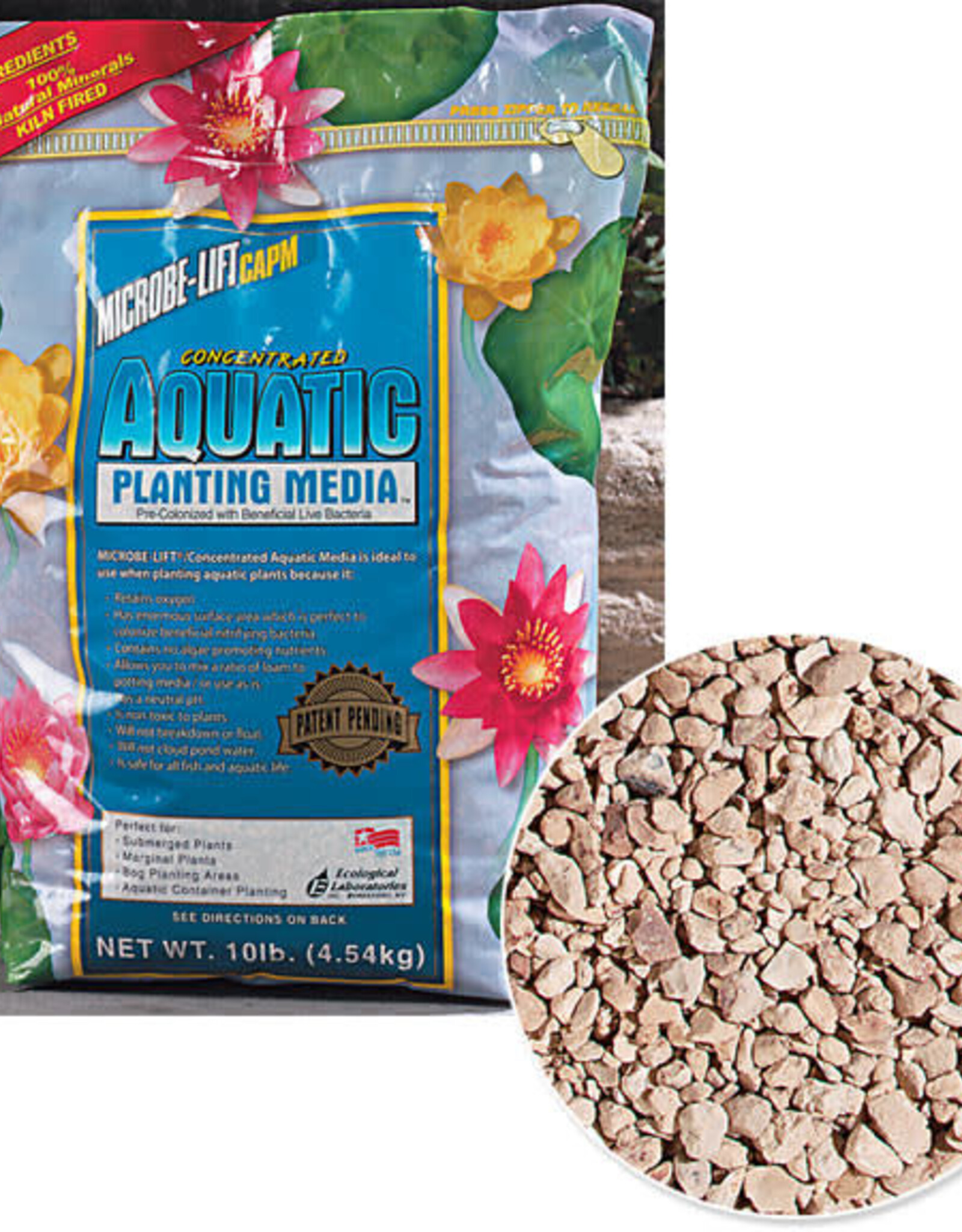 Microbe-Lift Aquatic Planting Media with Beneficial Bacteria - 20 lb