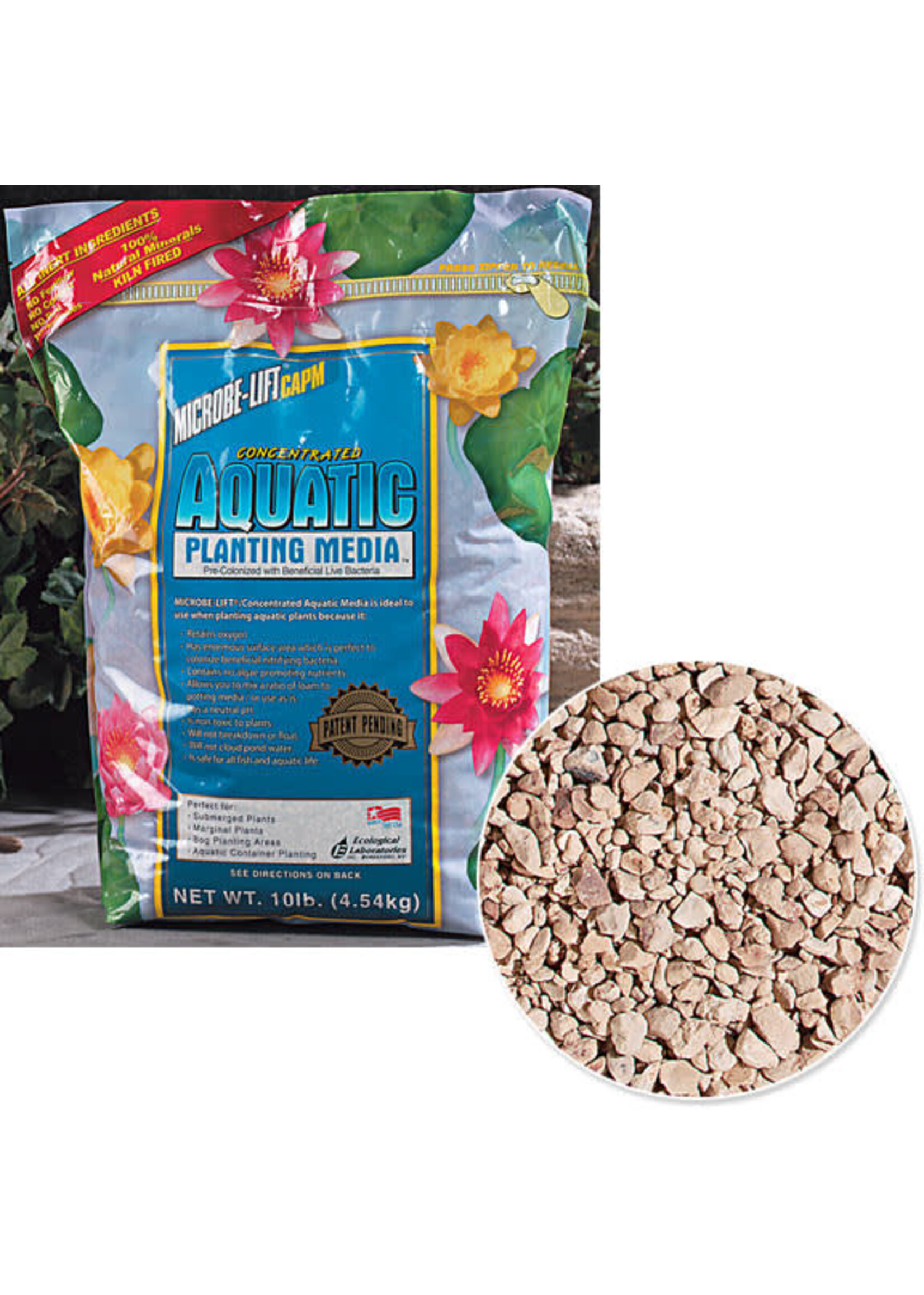 Microbe-Lift Aquatic Planting Media with Beneficial Bacteria - 20 lb