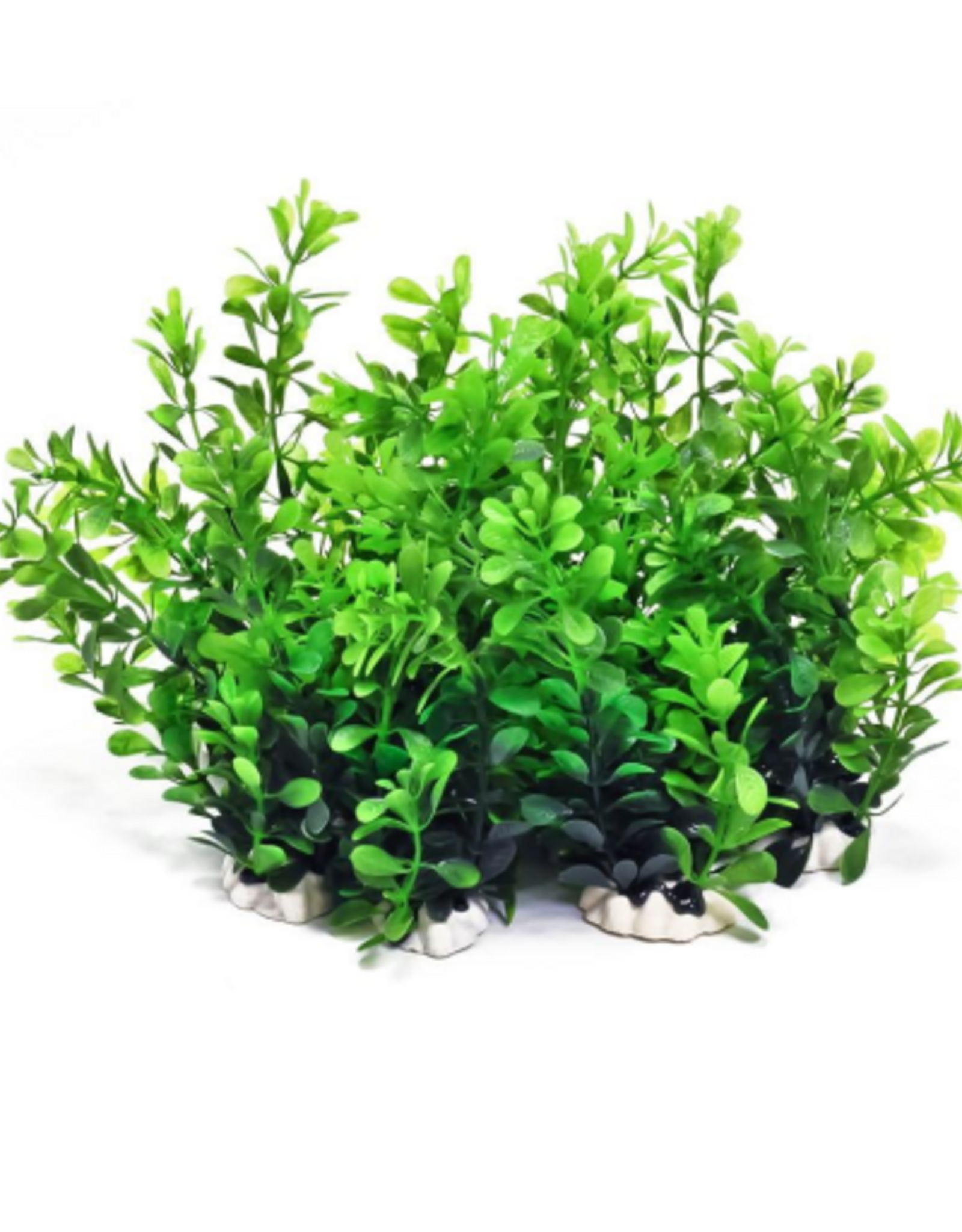 Aquatop Aquatop Nice Green Plastic Aquarium Plants - 12 Pack, 8 Inch