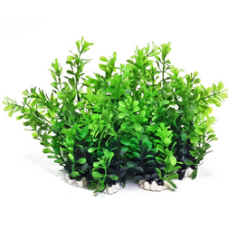Aquatop Aquatop Nice Green Plastic Aquarium Plants - 12 Pack, 8 Inch