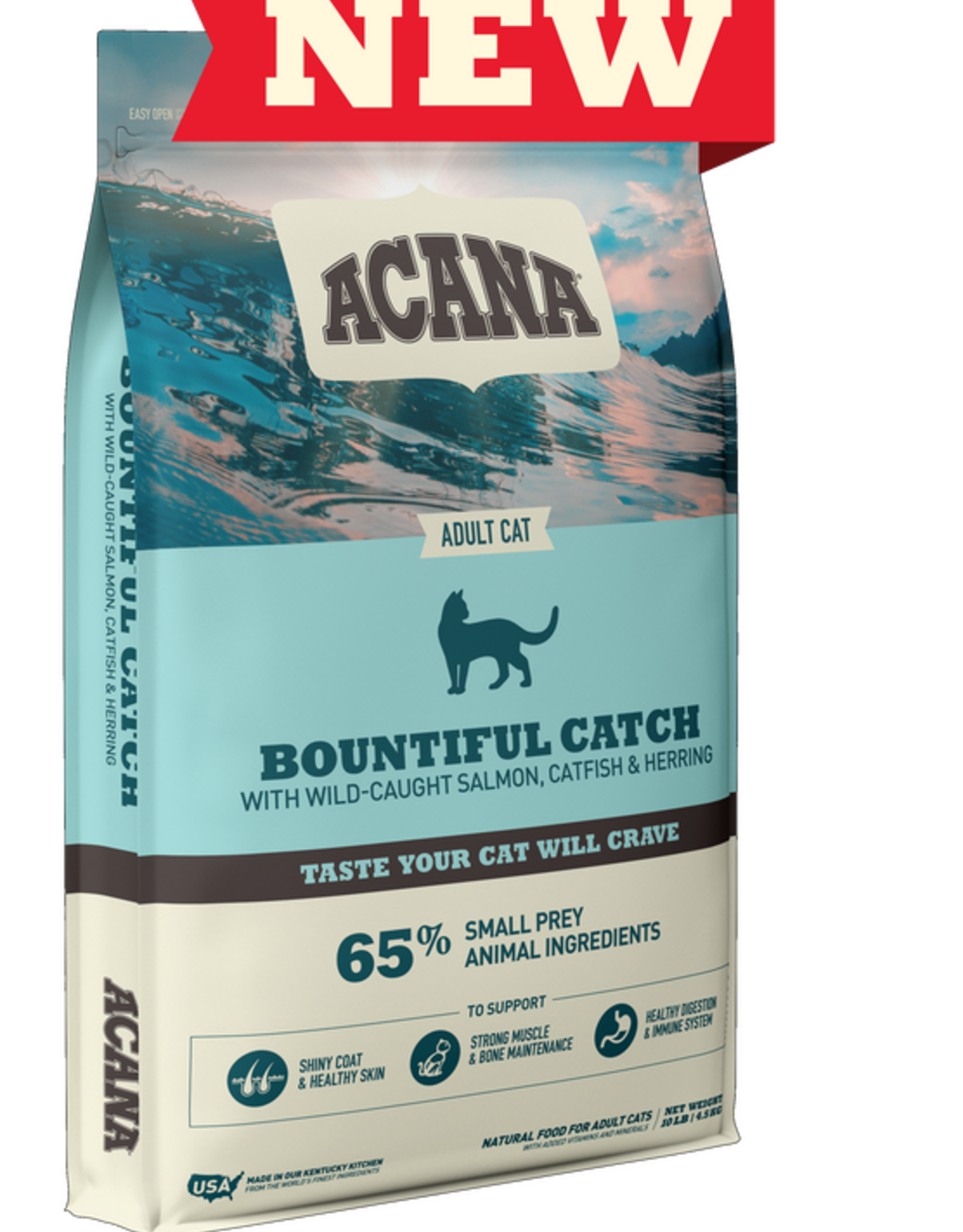 ACANA ACANA Bountiful Catch Salmon Catfish & Herring Dry Cat Food - 4 lb