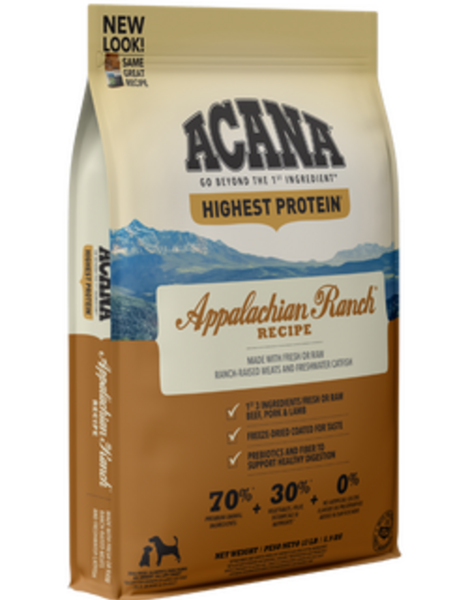 ACANA ACANA Highest Protein Appalachian Ranch Recipe Dry Dog Food - 25 Lb Bag