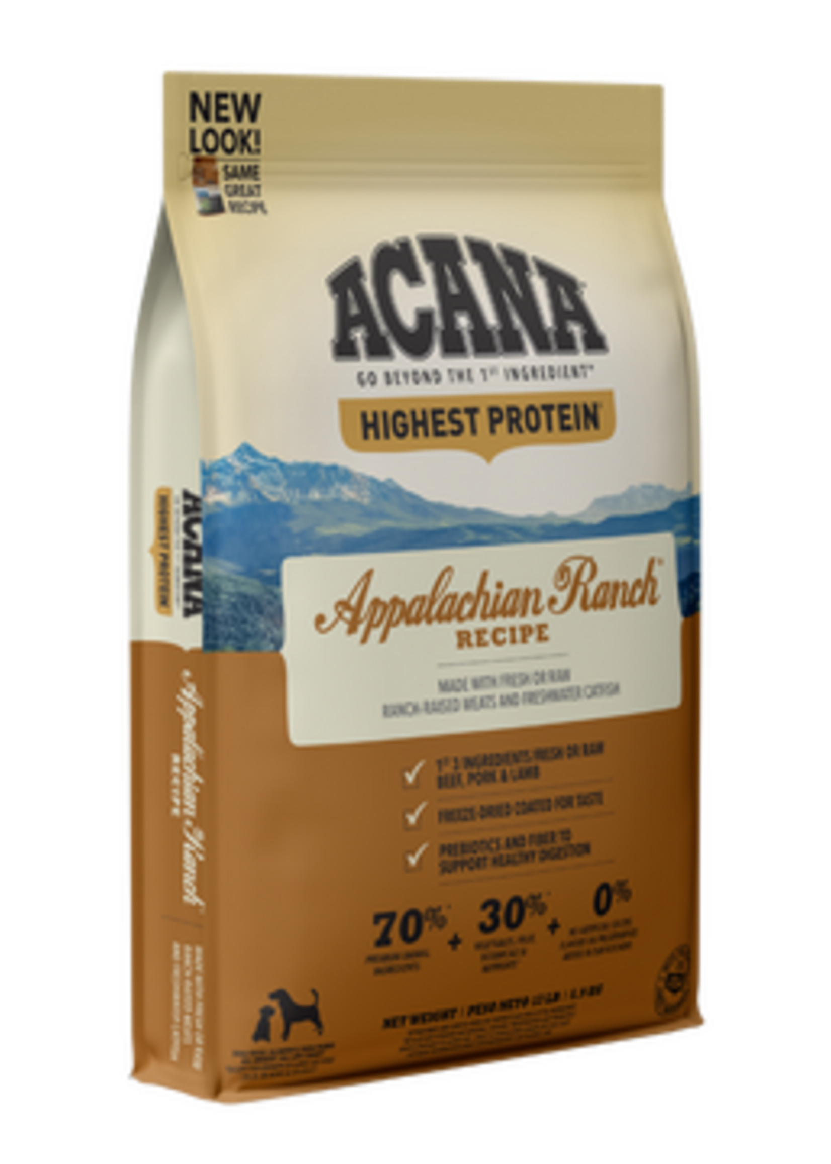 ACANA ACANA Highest Protein Appalachian Ranch Recipe Dry Dog Food - 25 Lb Bag