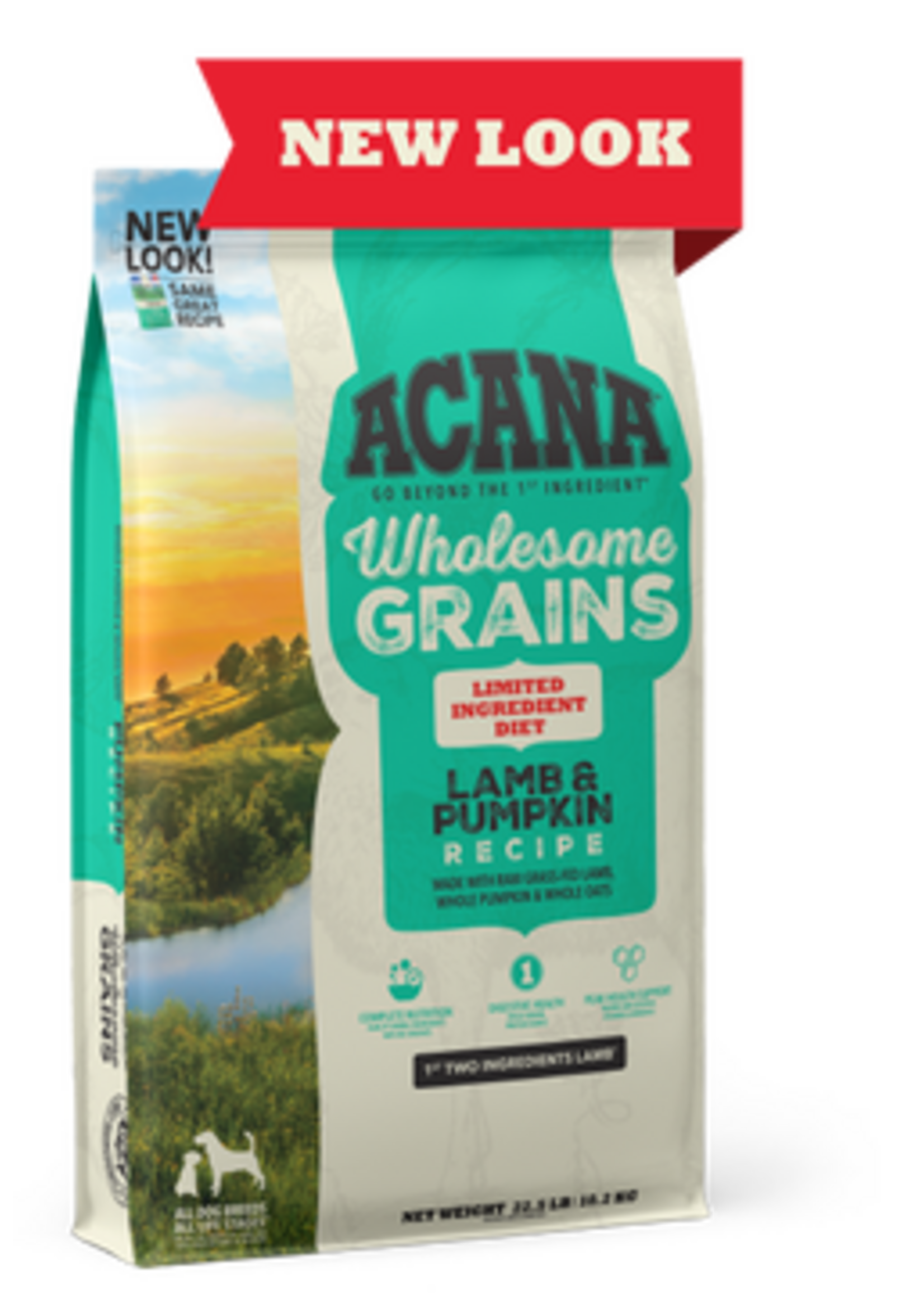 ACANA ACANA Wholesome Grains Lamb & Pumpkin Recipe Dry Dog Food - 22.5 Lbs.