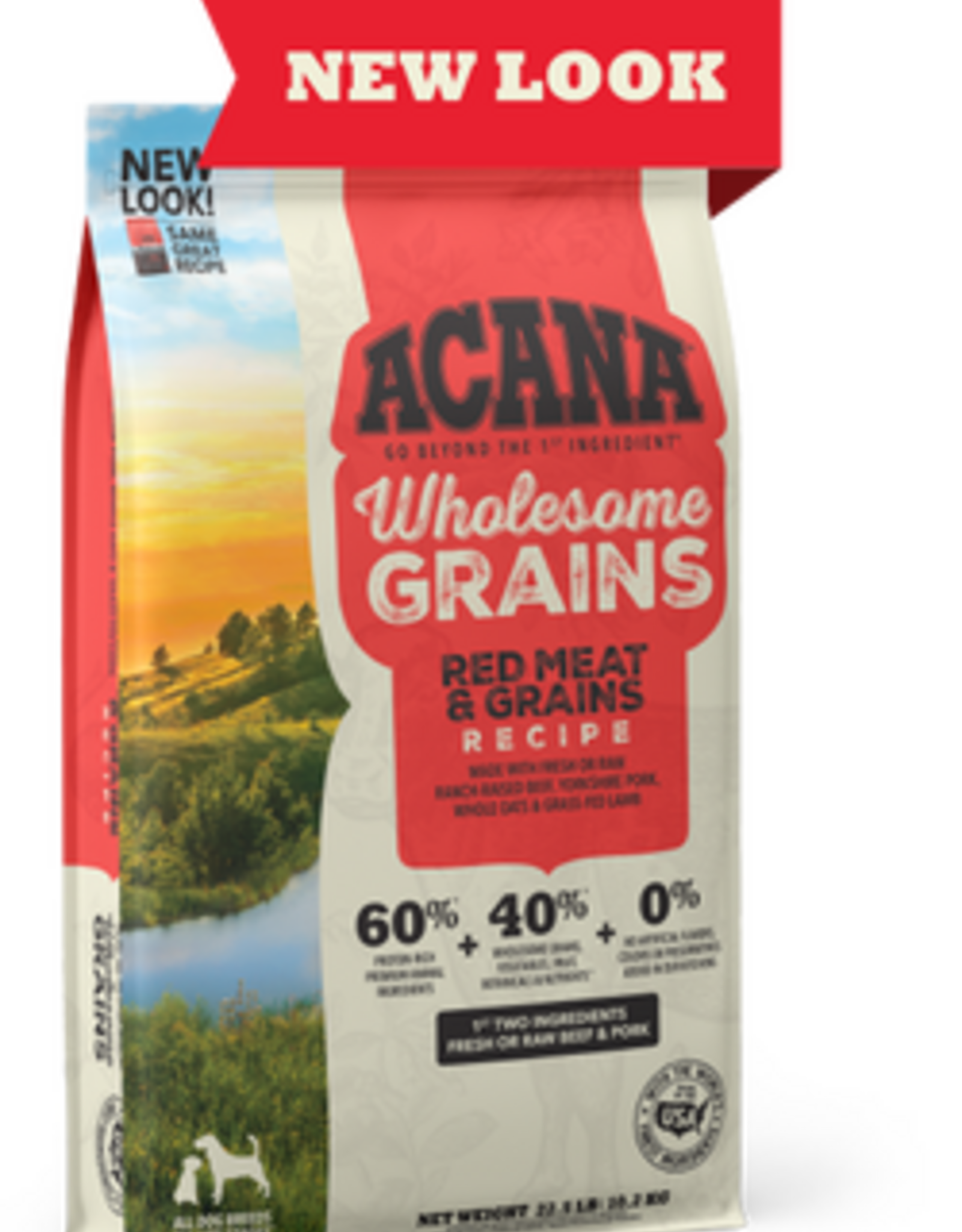 ACANA ACANA Wholesome Grains Red Meat & Grains Recipe Dry Dog Food - 22.5 Lb Bag