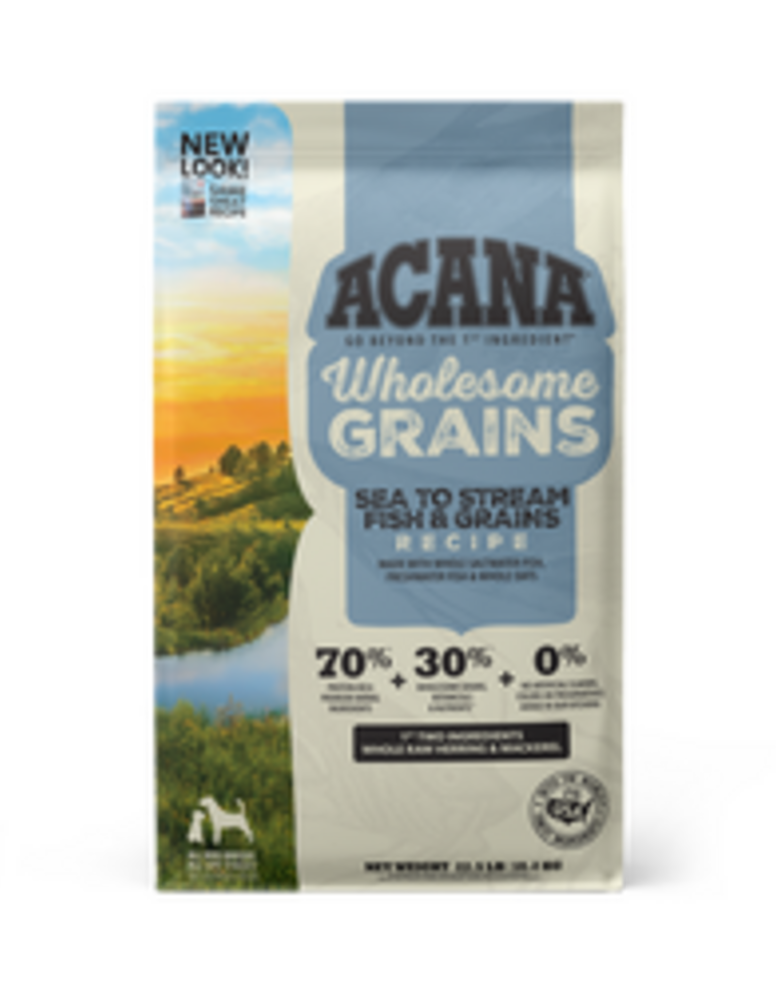 ACANA ACANA Wholesome Grains Sea to Stream Fish & Grains Recipe Dry Dog Food - 22.5 Lb Bag