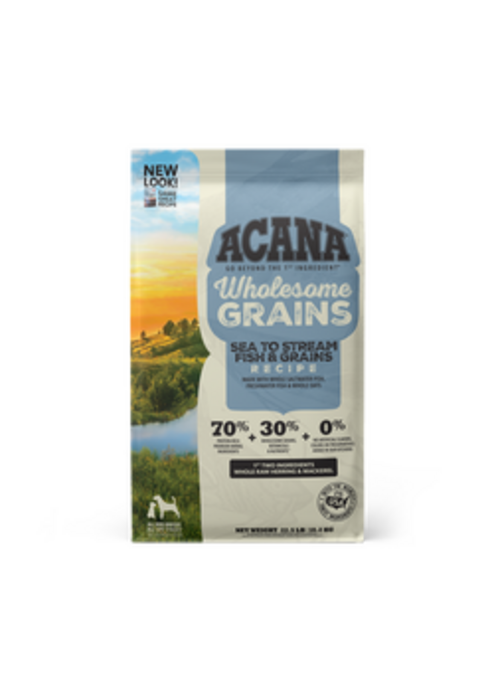 ACANA ACANA Wholesome Grains Sea to Stream Fish & Grains Recipe Dry Dog Food - 22.5 Lb Bag
