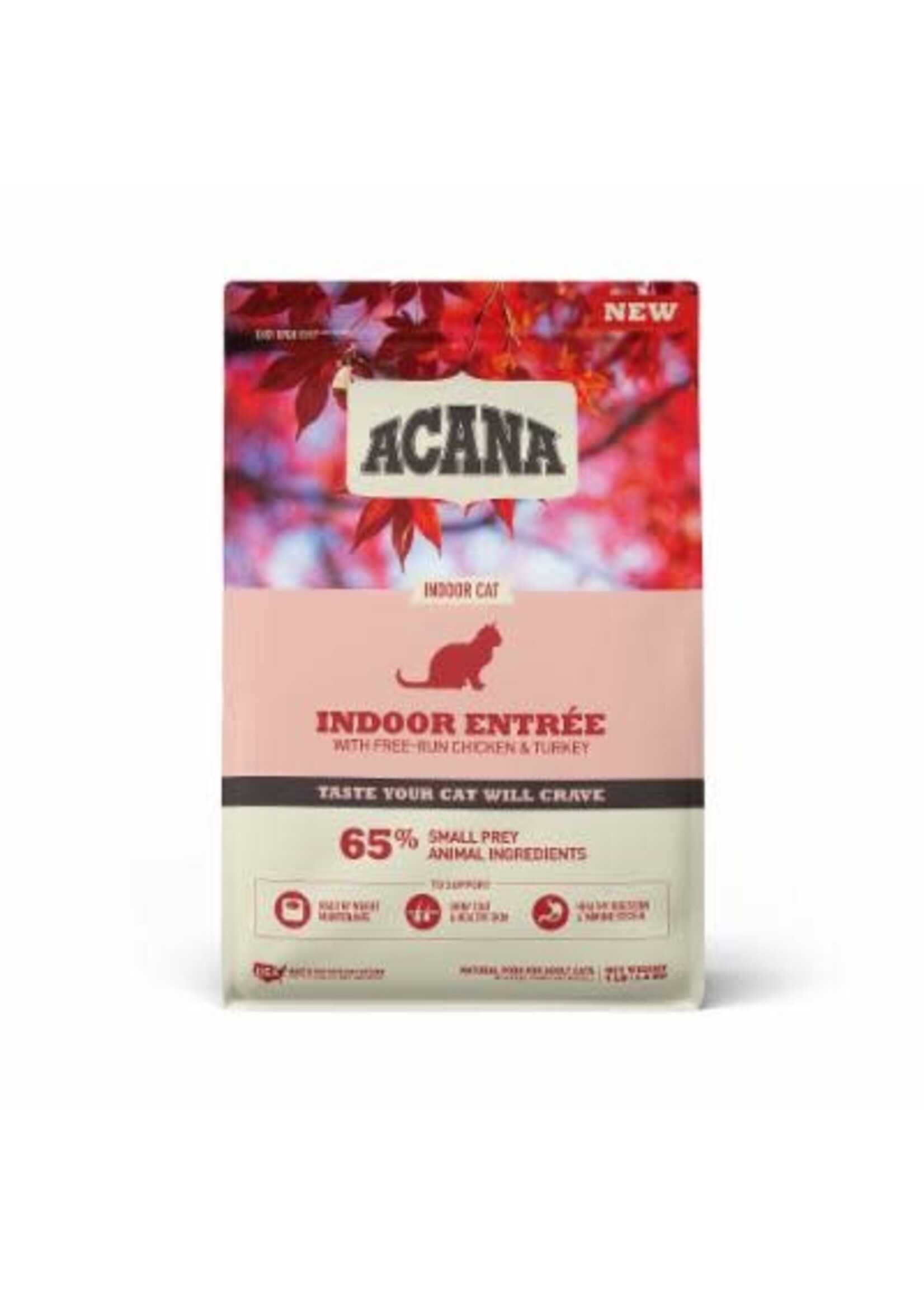 ACANA ACANA Indoor Entree Chicken Turkey Herring & Rabbit Dry Cat Food - 4 lb