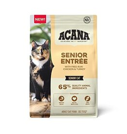 ACANA ACANA Senior Entree, Chicken, Turkey, & Duck, Dry Cat Food - 4 lb