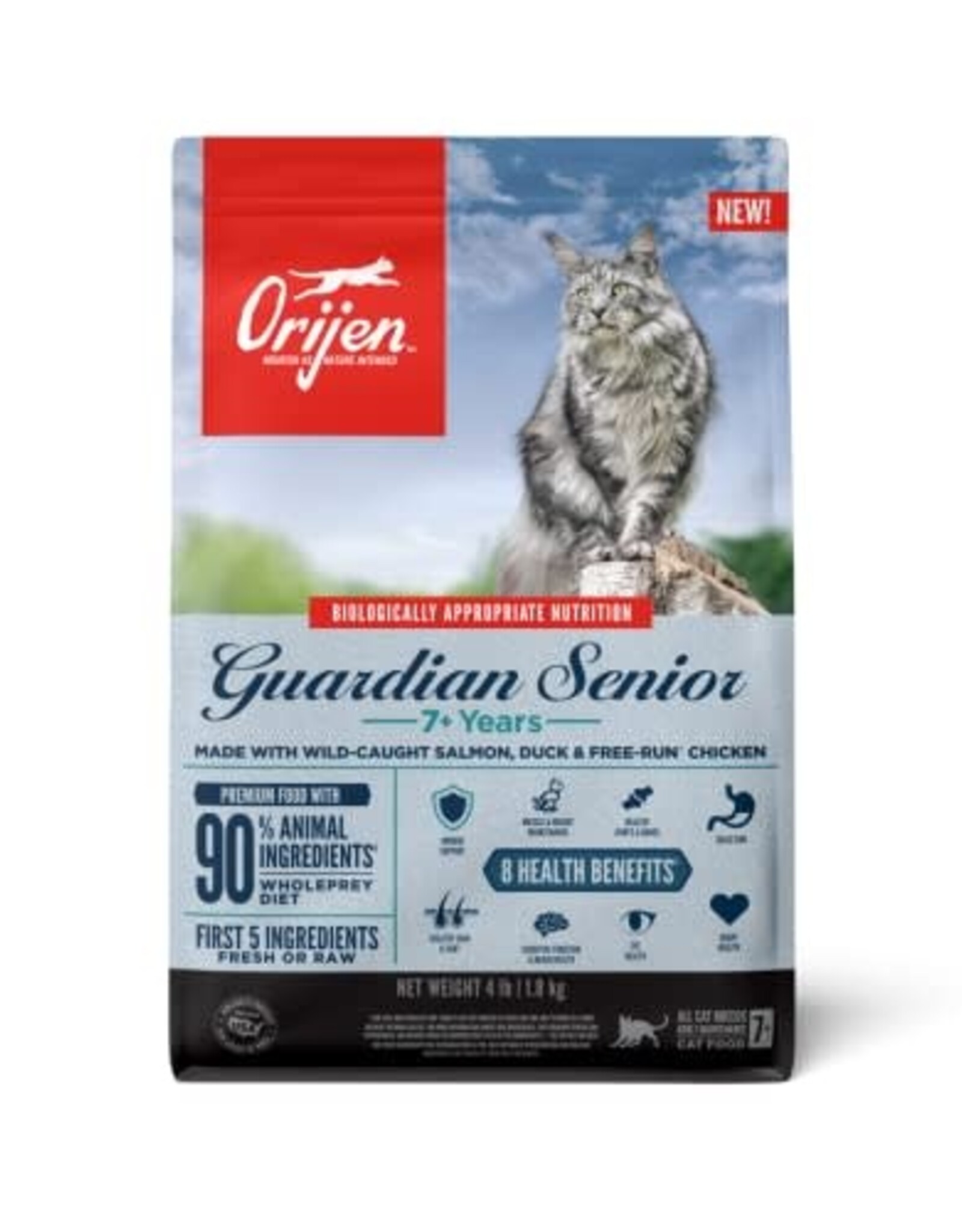 ORIJEN ORIJEN Guardian Senior Dry Cat Food - 4 Lbs.