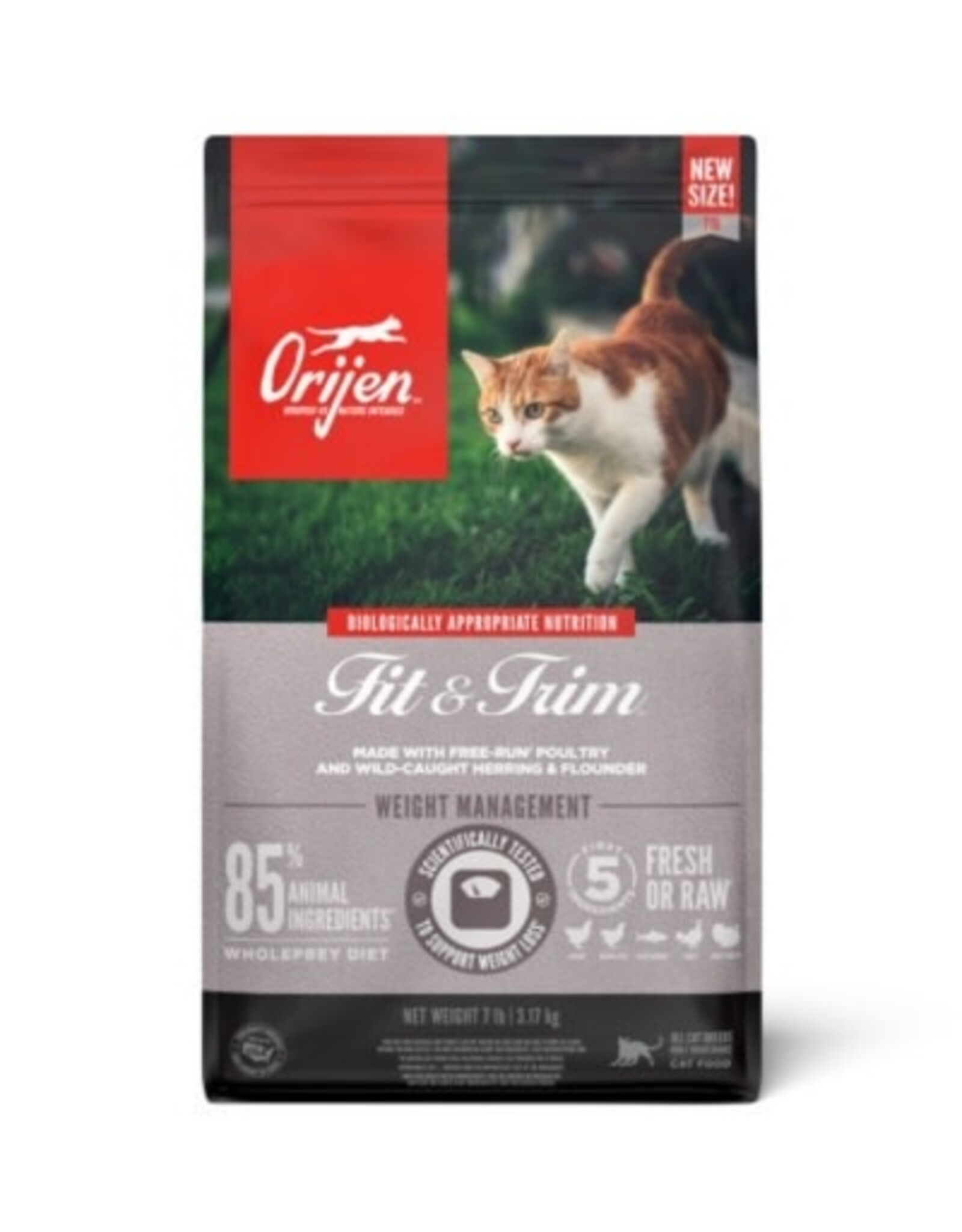 ORIJEN ORIJEN Fit & Trim Dry Cat Food - 7 Lb