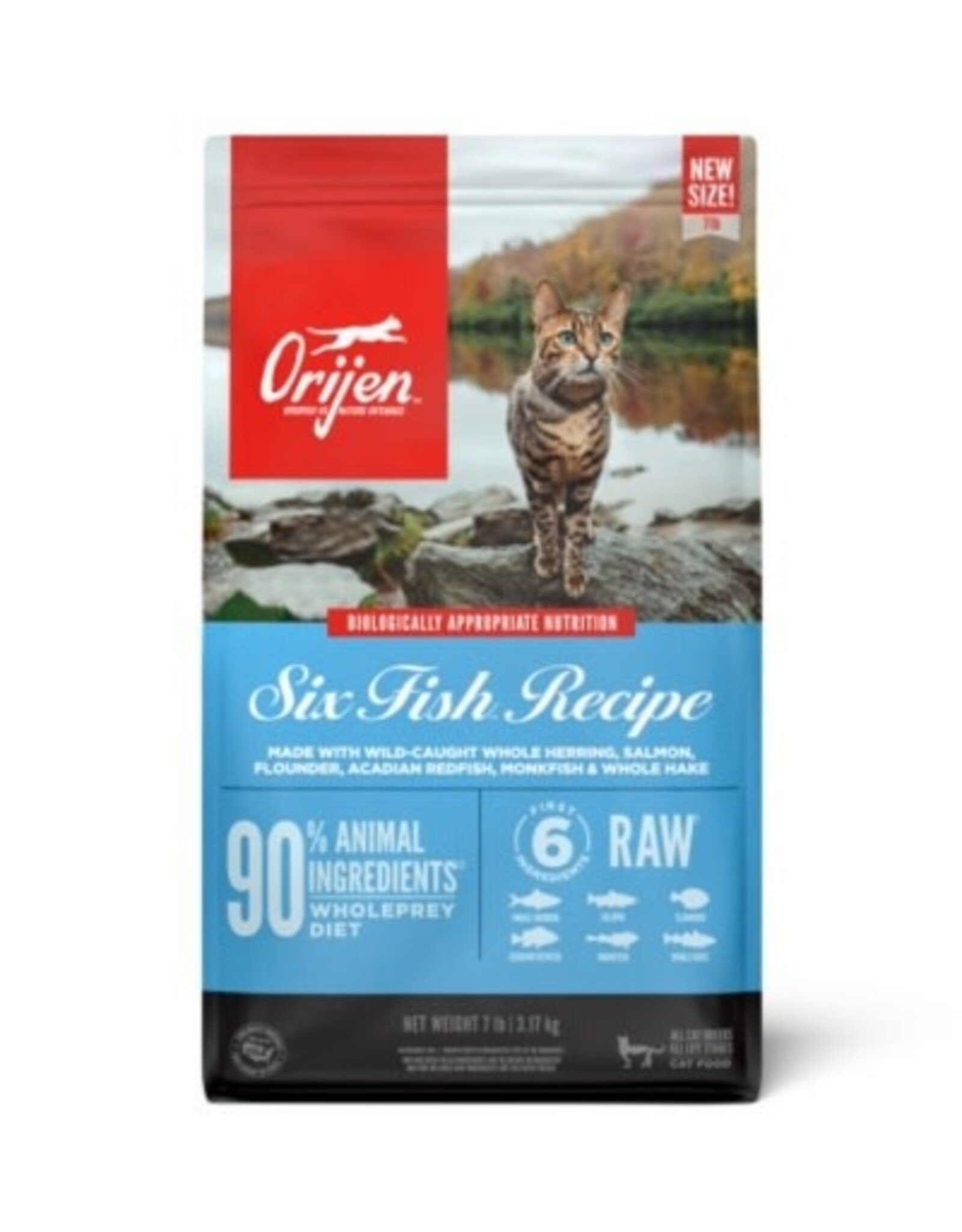 ORIJEN ORIJEN Six Fish Dry Cat Food - 7 Lb