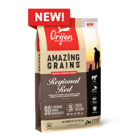 ORIJEN ORIJEN Amazing Grains Regional Red Dry Dog Food - 22.5 Lb