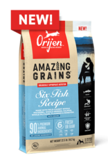 ORIJEN ORIJEN Amazing Grains Six Fish Dry Dog Food - 4 Lbs.