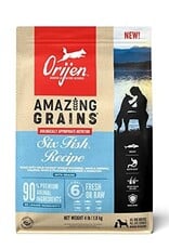 ORIJEN ORIJEN Amazing Grains Six Fish Dry Dog Food - 4 Lbs.