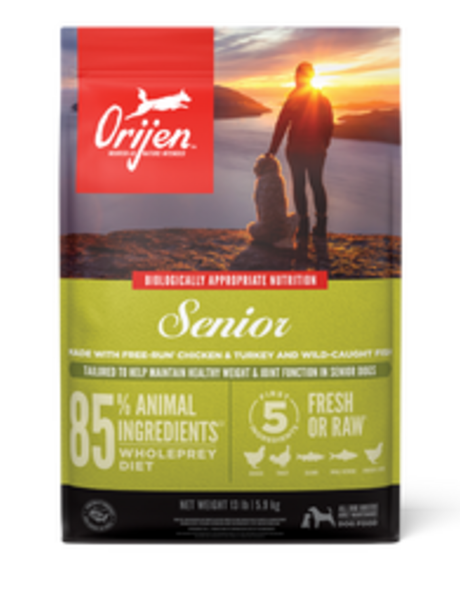 ORIJEN ORIJEN Senior Dry Dog Food - 13 Lb