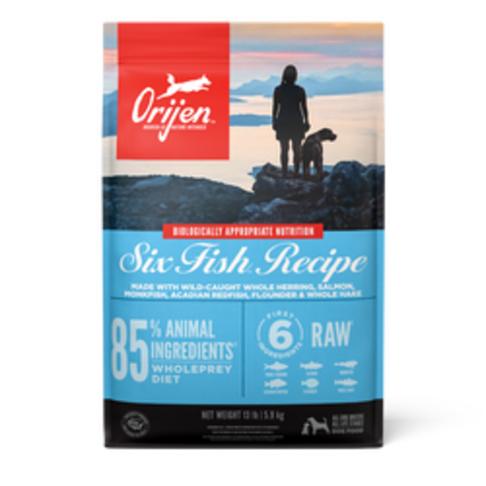 Orijen Orijen Six Fish Dry Dog Food - 13 Lb