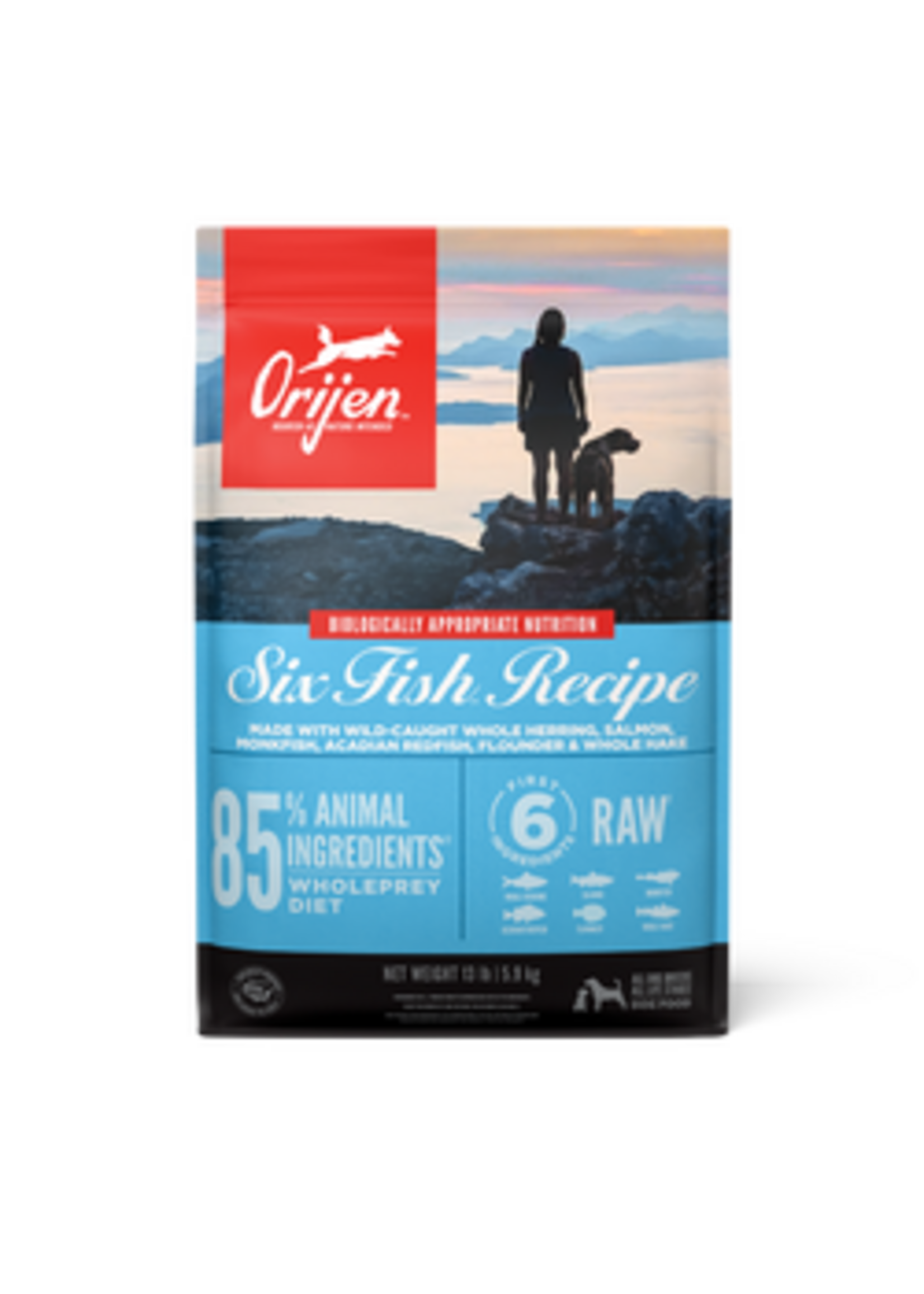 ORIJEN ORIJEN Six Fish Dry Dog Food - 23.5 Lb