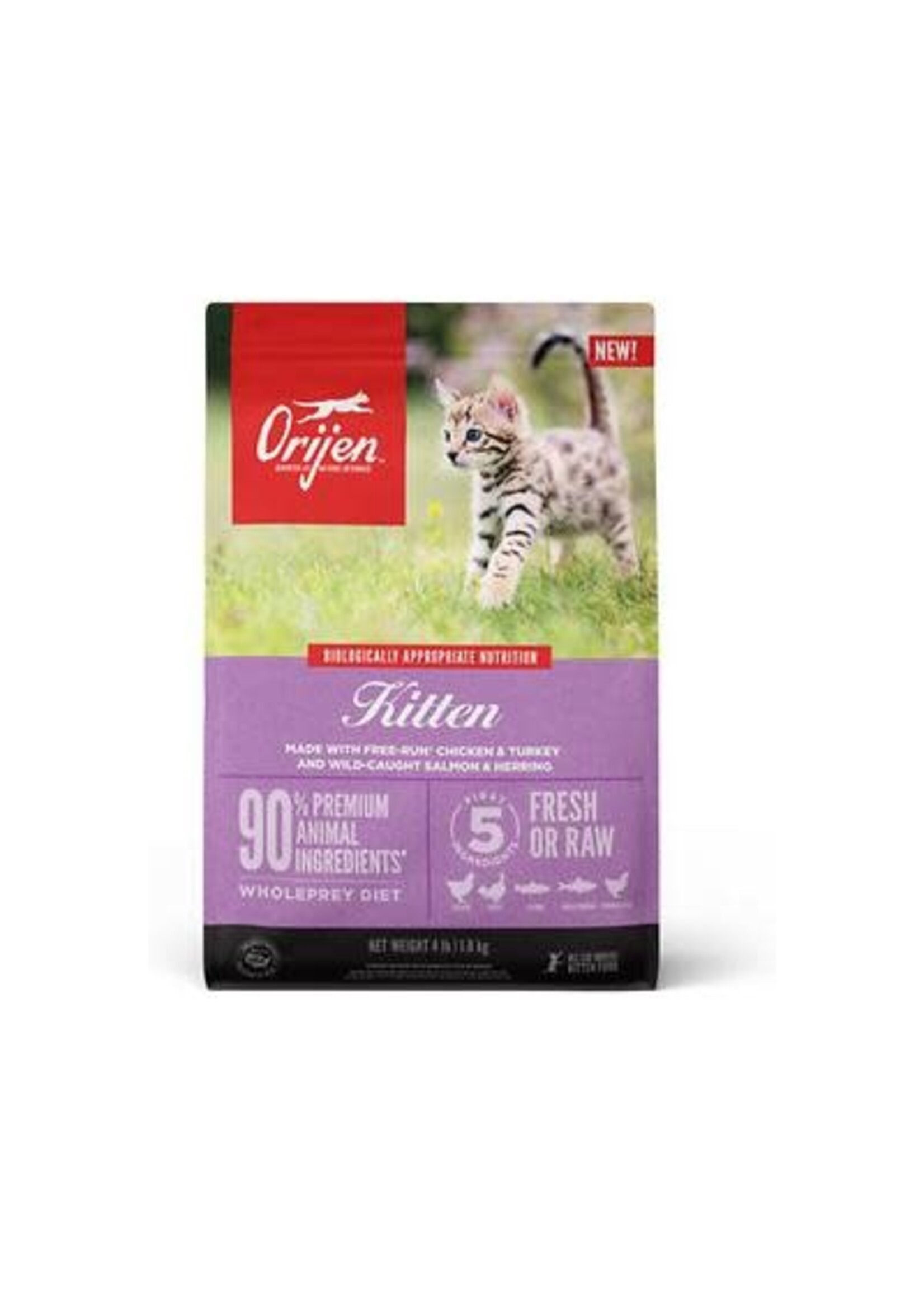 ORIJEN ORIJEN Dry Kitten Food - 4 lb.