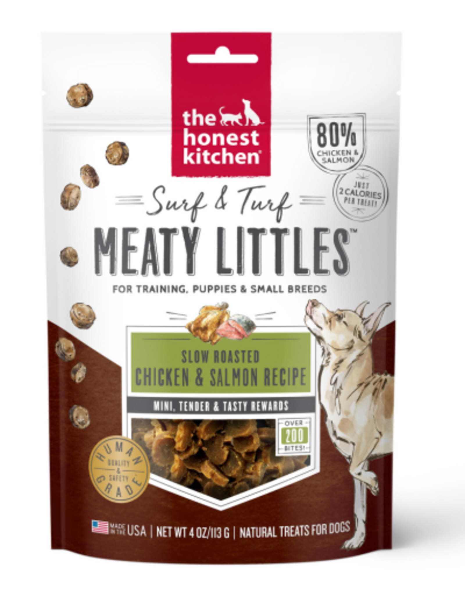 The Honest Kitchen The Honest Kitchen Surf & Turf Meaty Littles Chicken Dog Treats - 4 OZ