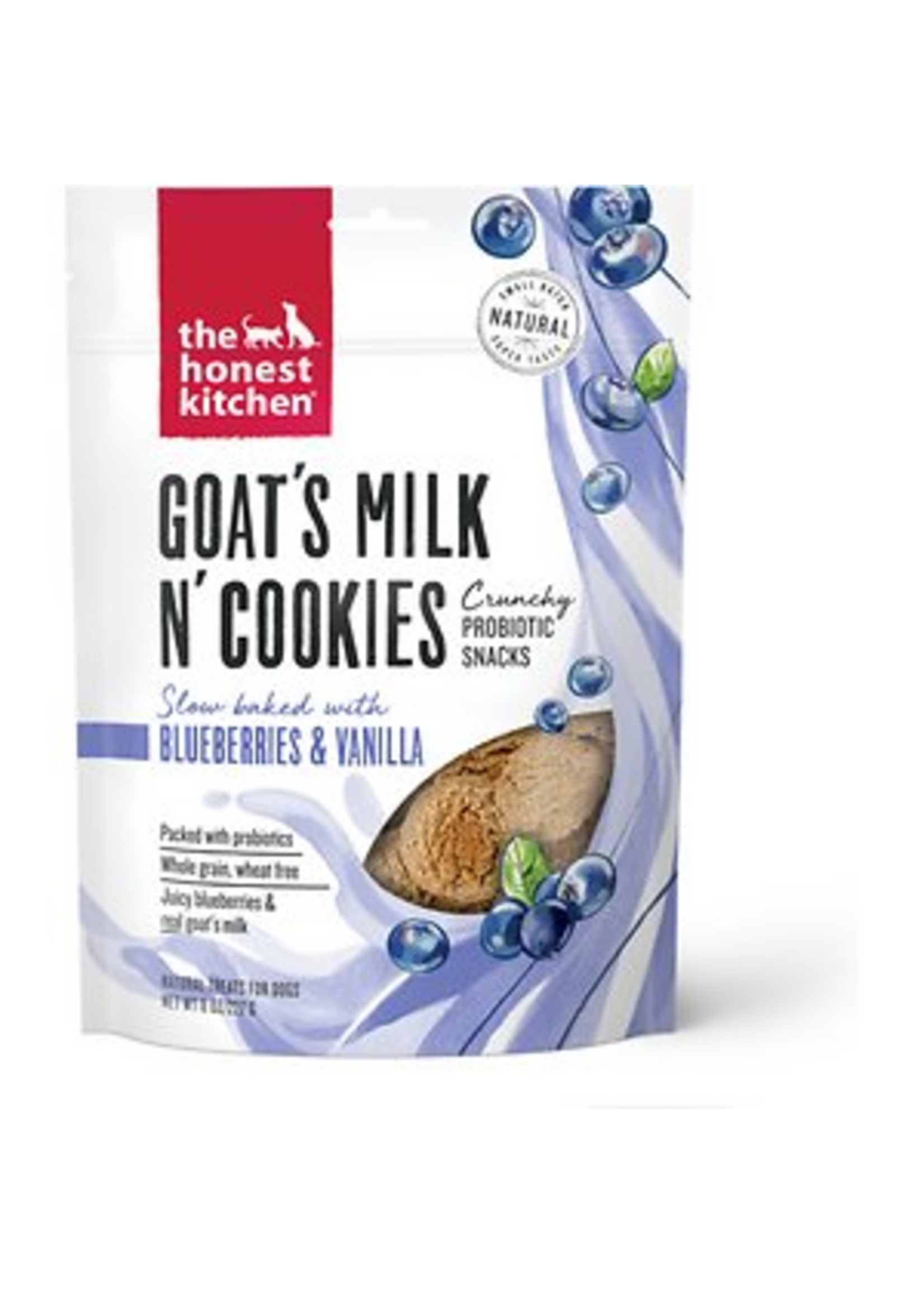 The Honest Kitchen The Honest Kitchen Goat's Milk N' Cookies Blueberry Vanilla Dog Treats - 8 oz