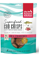 The Honest Kitchen The Honest Kitchen Superfood Cod Crisps: Cod & Strawberry  3 oz