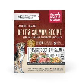 The Honest Kitchen The Honest Kitchen Dehydrated Gourmet Grains Beef & Salmon Dog Food - 10 lbs.