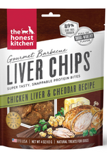The Honest Kitchen The Honest Kitchen Barbecue Liver Chips Chicken Liver & Cheddar Dog Treats - 4 oz