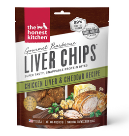 The Honest Kitchen The Honest Kitchen Gourmet Barbecue Liver Chips: Chicken Liver & Cheddar - 4 oz.