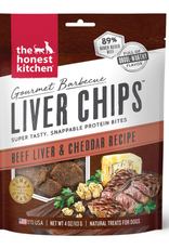 The Honest Kitchen The Honest Kitchen Gourmet Barbecue Liver Chips: Beef Liver & Cheddar Dog Treats - 4 oz.