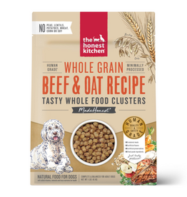 The Honest Kitchen The Honest Kitchen Whole Food Clusters Whole Grain Beef & Oat Dry Dog Food - 1 lb.