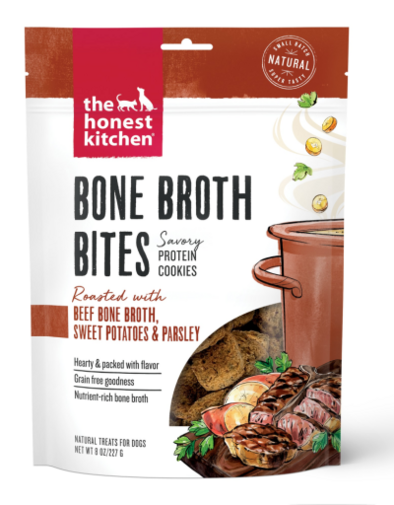The Honest Kitchen The Honest Kitchen Bone Broth Bites: Beef Dog Treats - 8 OZ