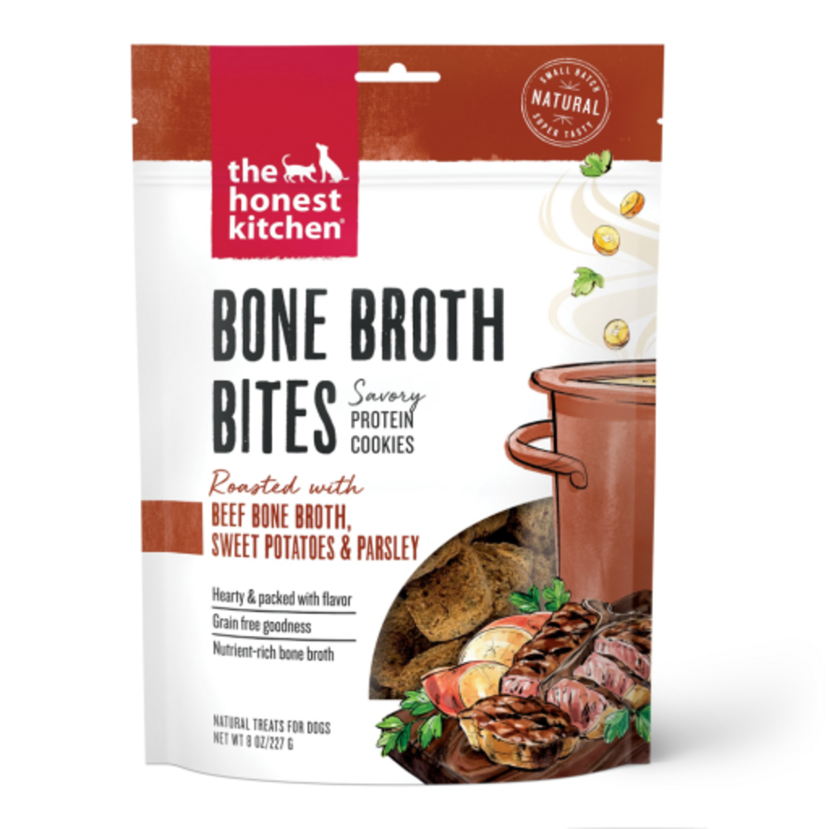 The Honest Kitchen The Honest Kitchen Bone Broth Bites: Beef Dog Treats - 8 oz