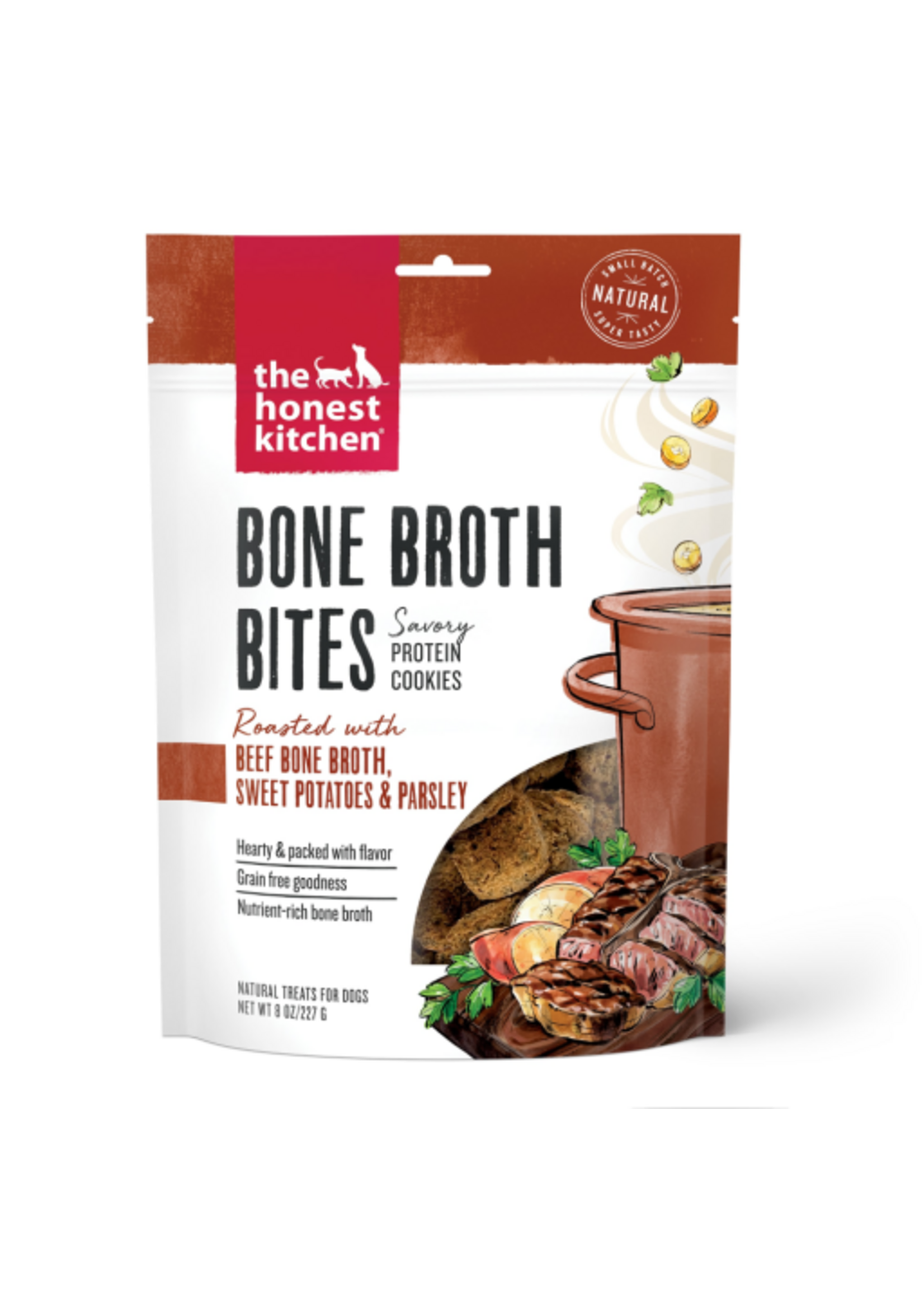 The Honest Kitchen The Honest Kitchen Bone Broth Bites: Beef Dog Treats - 8 oz