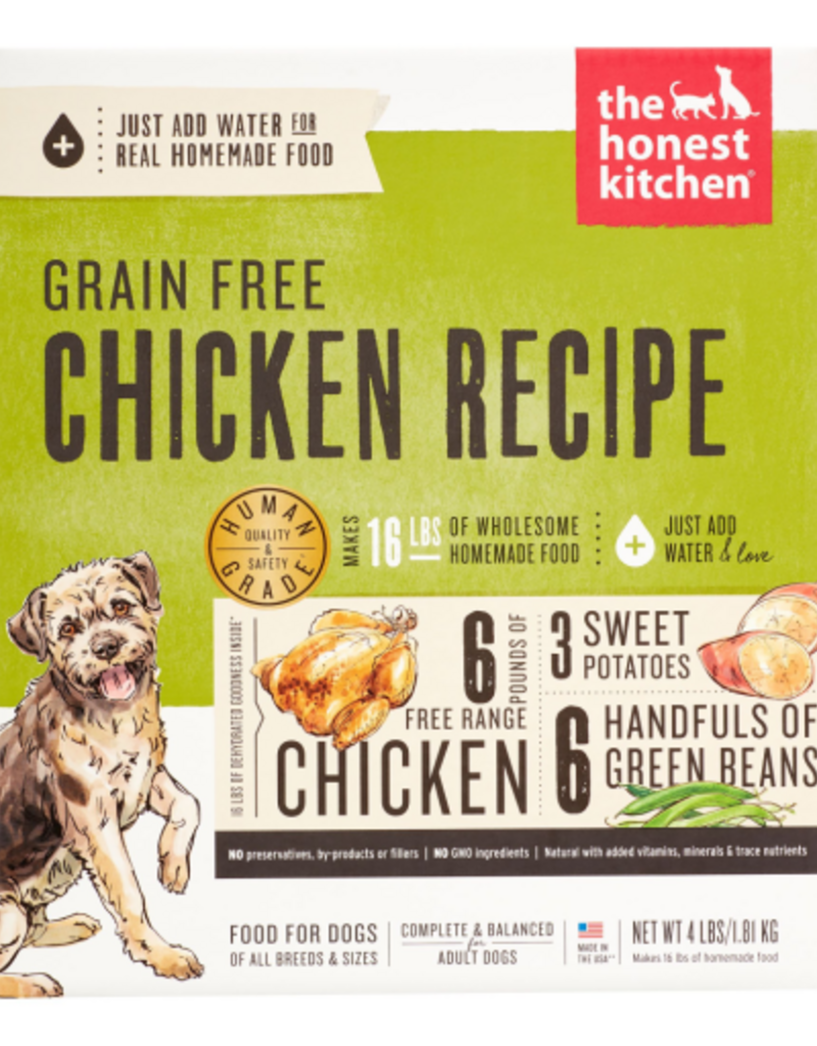 The Honest Kitchen The Honest Kitchen Grain Free Chicken Dog Food - 4 lb.