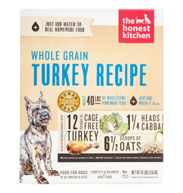 The Honest Kitchen The Honest Kitchen Dehydrated Dog Food Turkey & Organic Grains - 10 lbs (Makes 40 lbs)