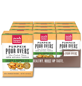The Honest Kitchen The Honest Kitchen Pumpkin Pour Overs Wet Toppers for Dogs - Chicken & Pumpkin Stew - 12 pack, 5.5 oz
