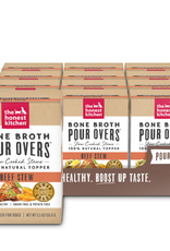 The Honest Kitchen The Honest Kitchen Bone Broth Pour Overs Turkey & Salmon Stew Wet Toppers for Dogs - 12 pack, 5.5 oz - Beef Stew
