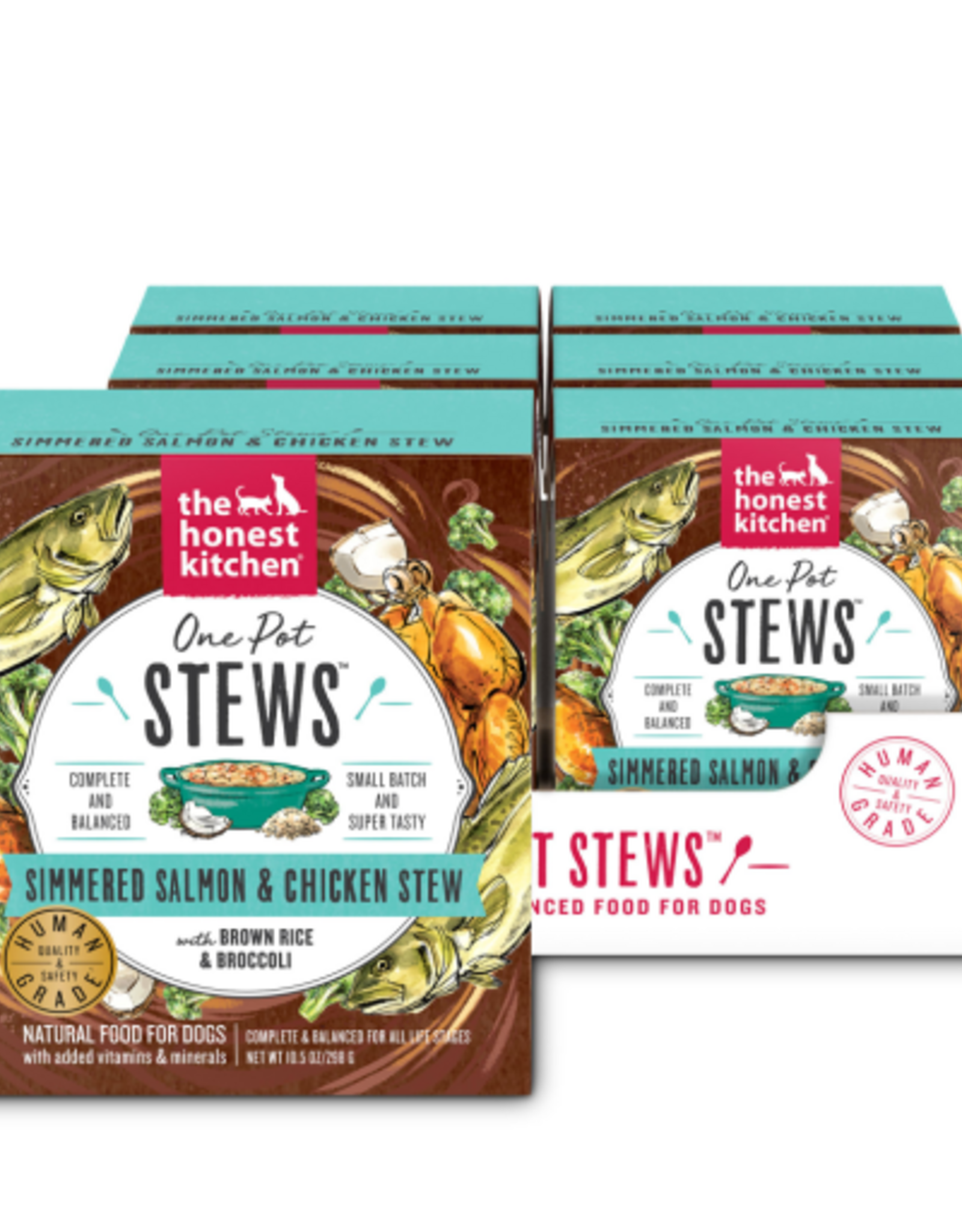 The Honest Kitchen The Honest Kitchen DOG ONE POT STEW SALMON & CHICKEN - 10.5 OZ CASE OF 6